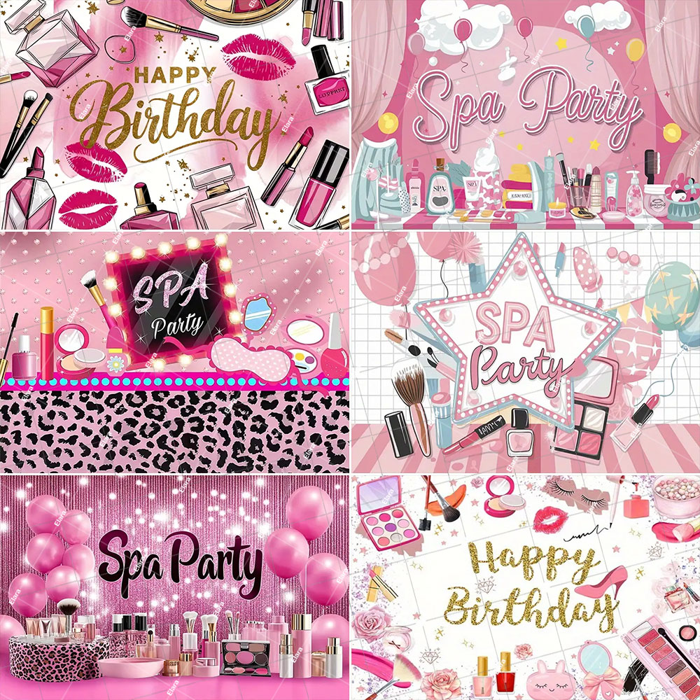 Photography Composition - ﻿ Pink Lady Spa Birthday Party