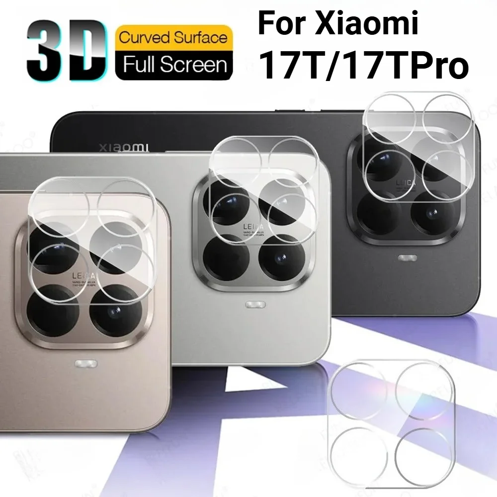 Photography Kit Xiaomi 15T Pro - 1-3Pcs High Definition 3D Tempered Glass