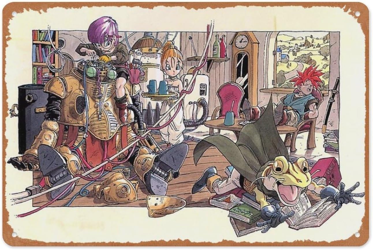 Photography Exhibition - Retro Game Metal Sign - Chrono