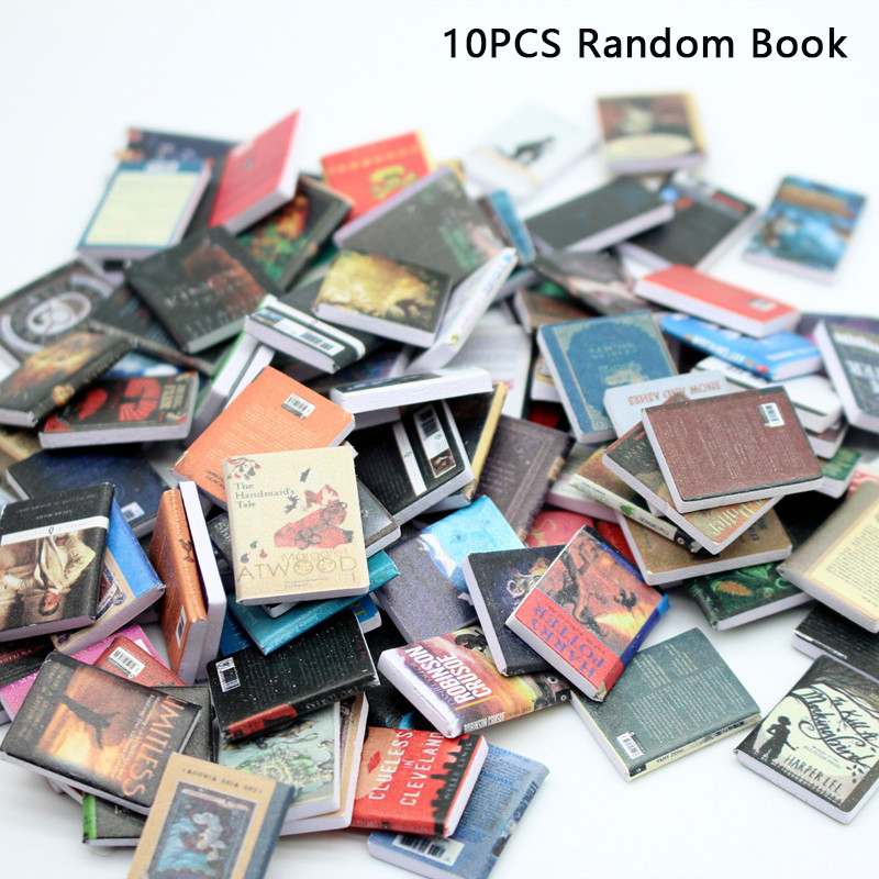 Photography Magazine - 10PCS Dollhouse Miniature Magazines Books Novels