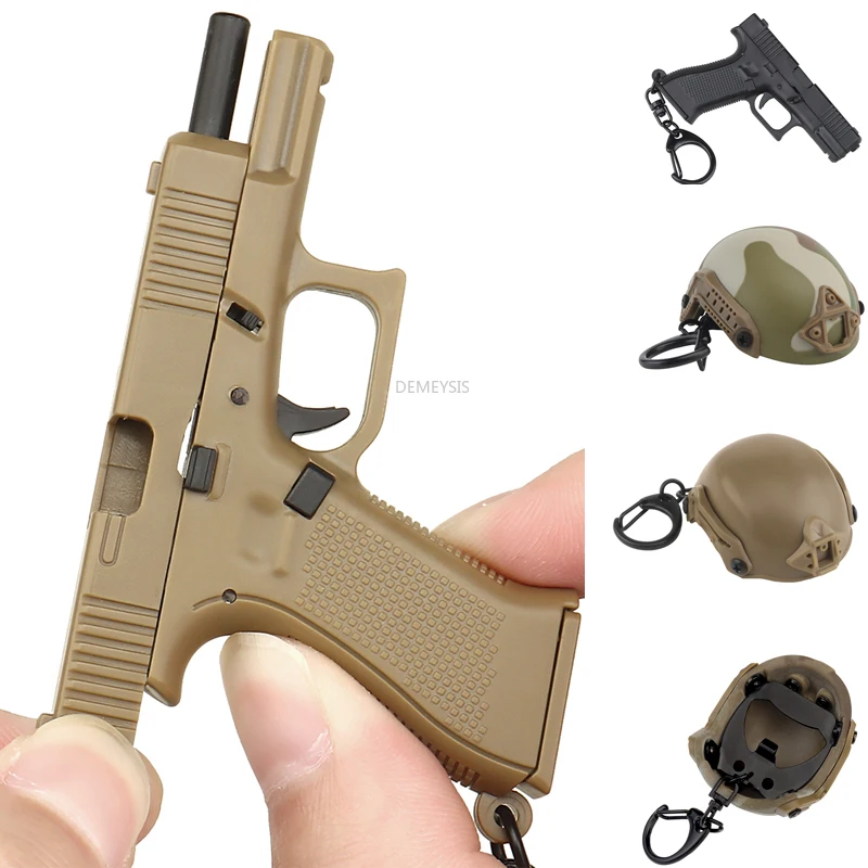 Photography Magazine - Mini G45 Pistol Shaped Keychain Charm