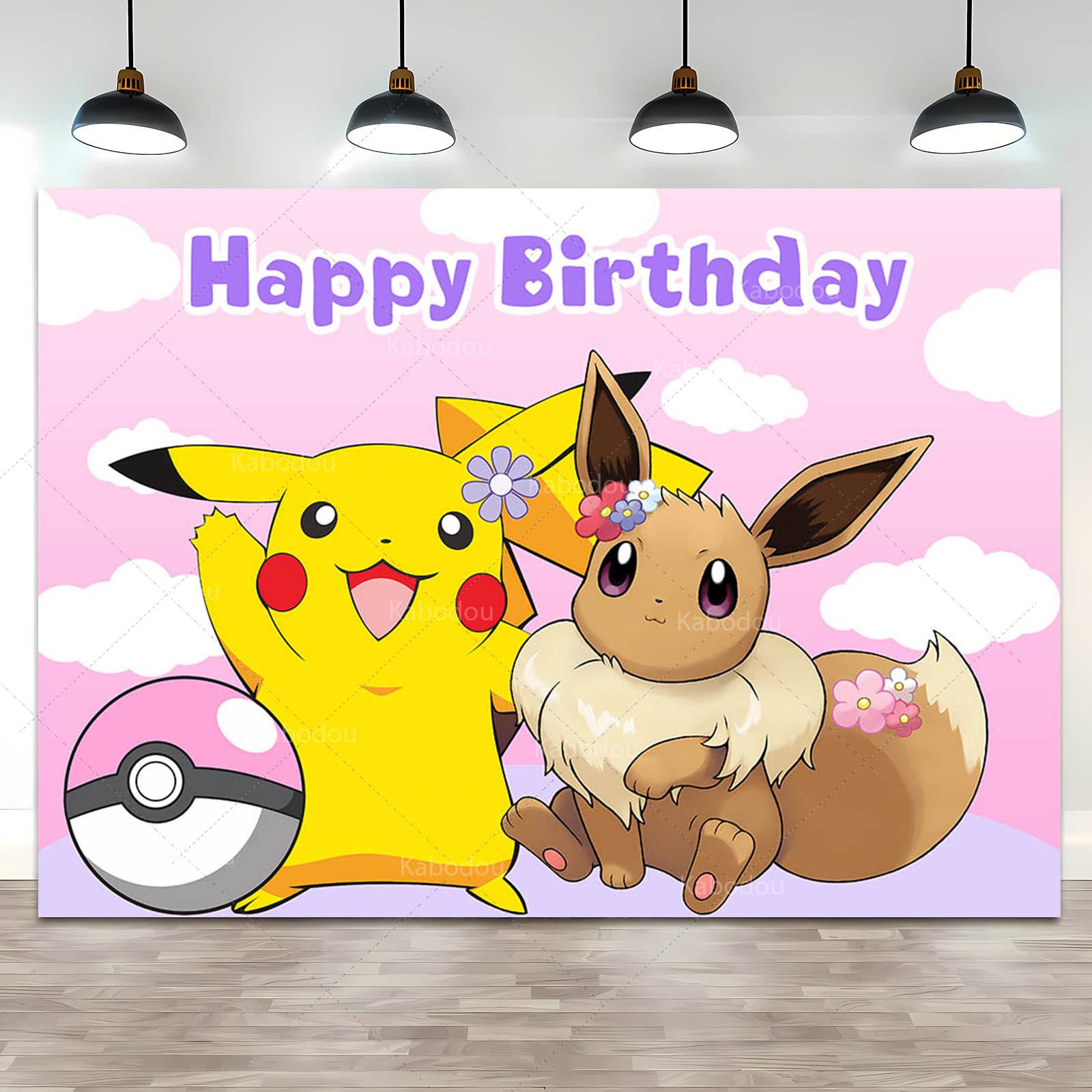 Pokemon Eevee Birthday Party B - Photography Composition 评论和价格