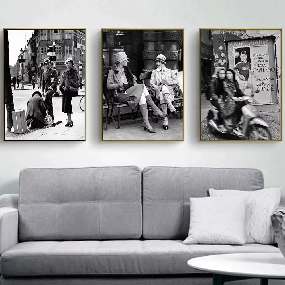 Fashion Black And White Vintag - Photography Street 评论和价格