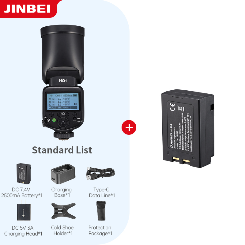 JINBEI HD-1Round-head HSS Spee - Photography Camera 评论和价格
