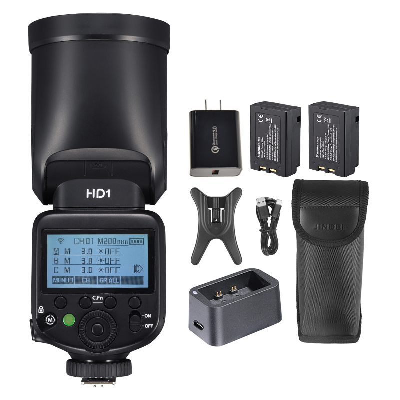 JINBEI HD-1Round-head HSS Spee - Photography Camera 评论和价格