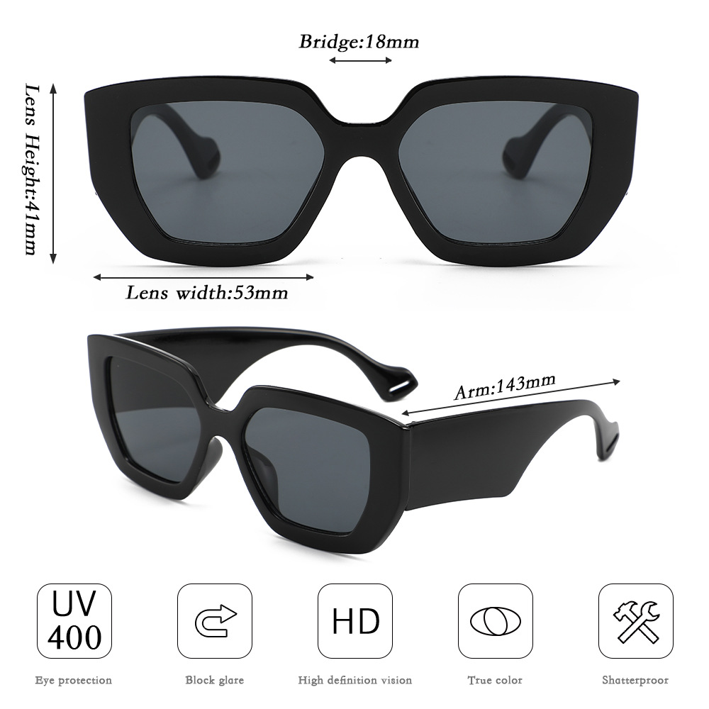 Super Large BoxSunglasses Wome - Photography Street 评论和价格