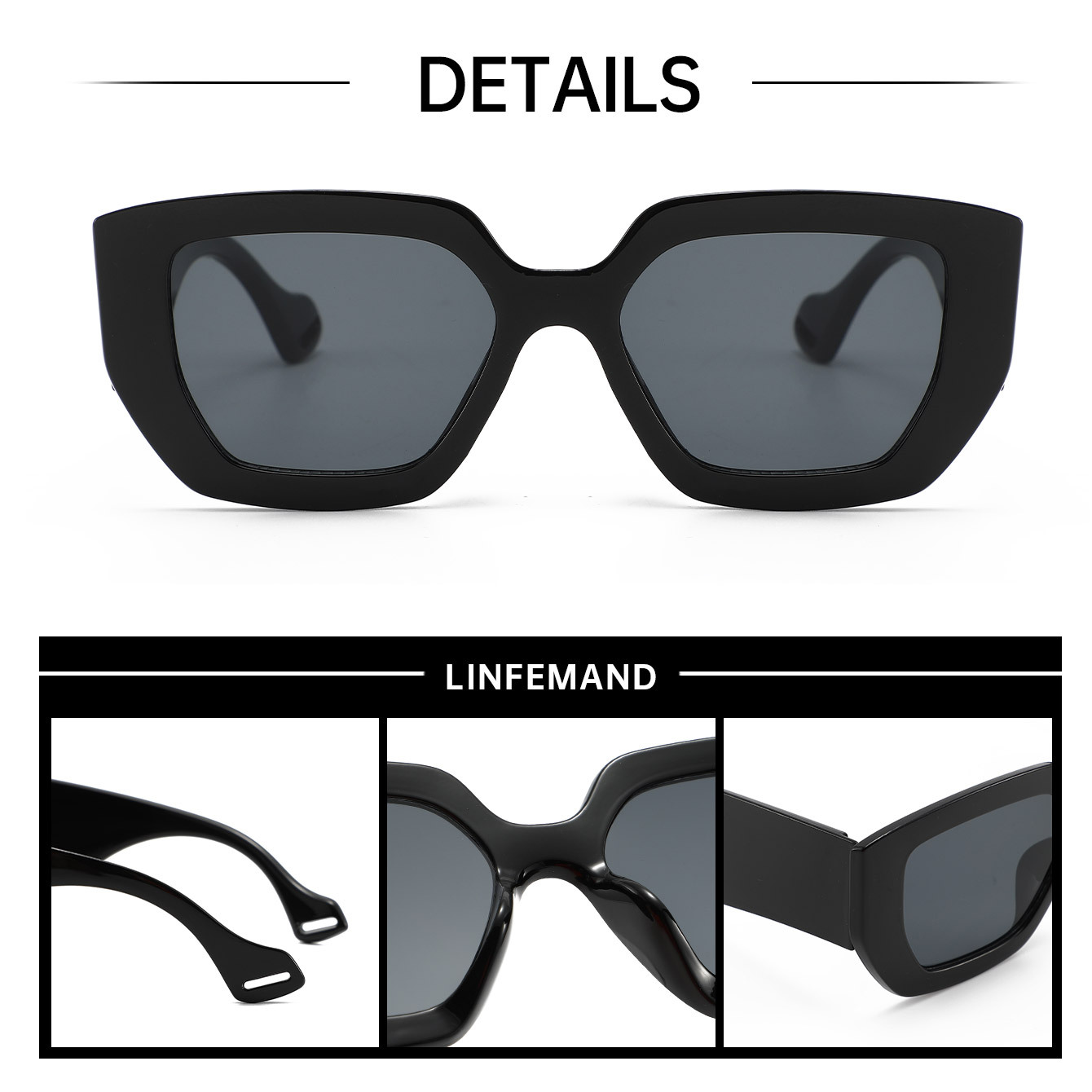 Super Large BoxSunglasses Wome - Photography Street 评论和价格