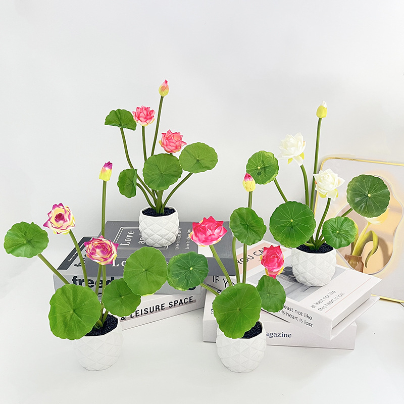 Mini Simulation Lotus Potted P - Photography Simulator 评论和价格