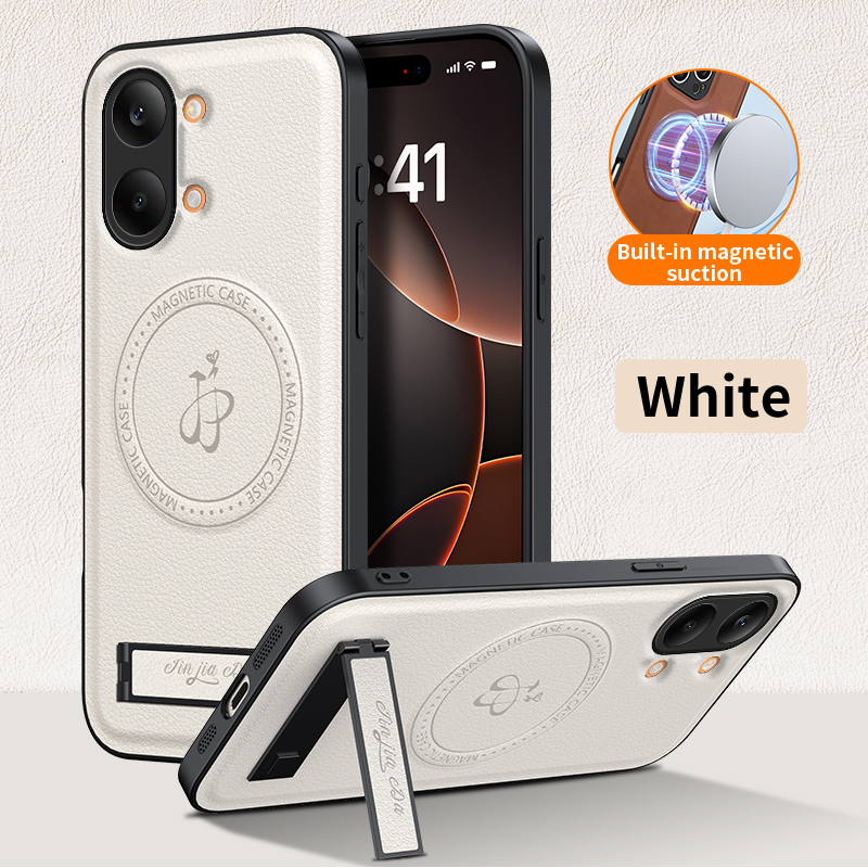 Luxury Leather Stand Phone Cas - Photography Xiaomi 评论和价格