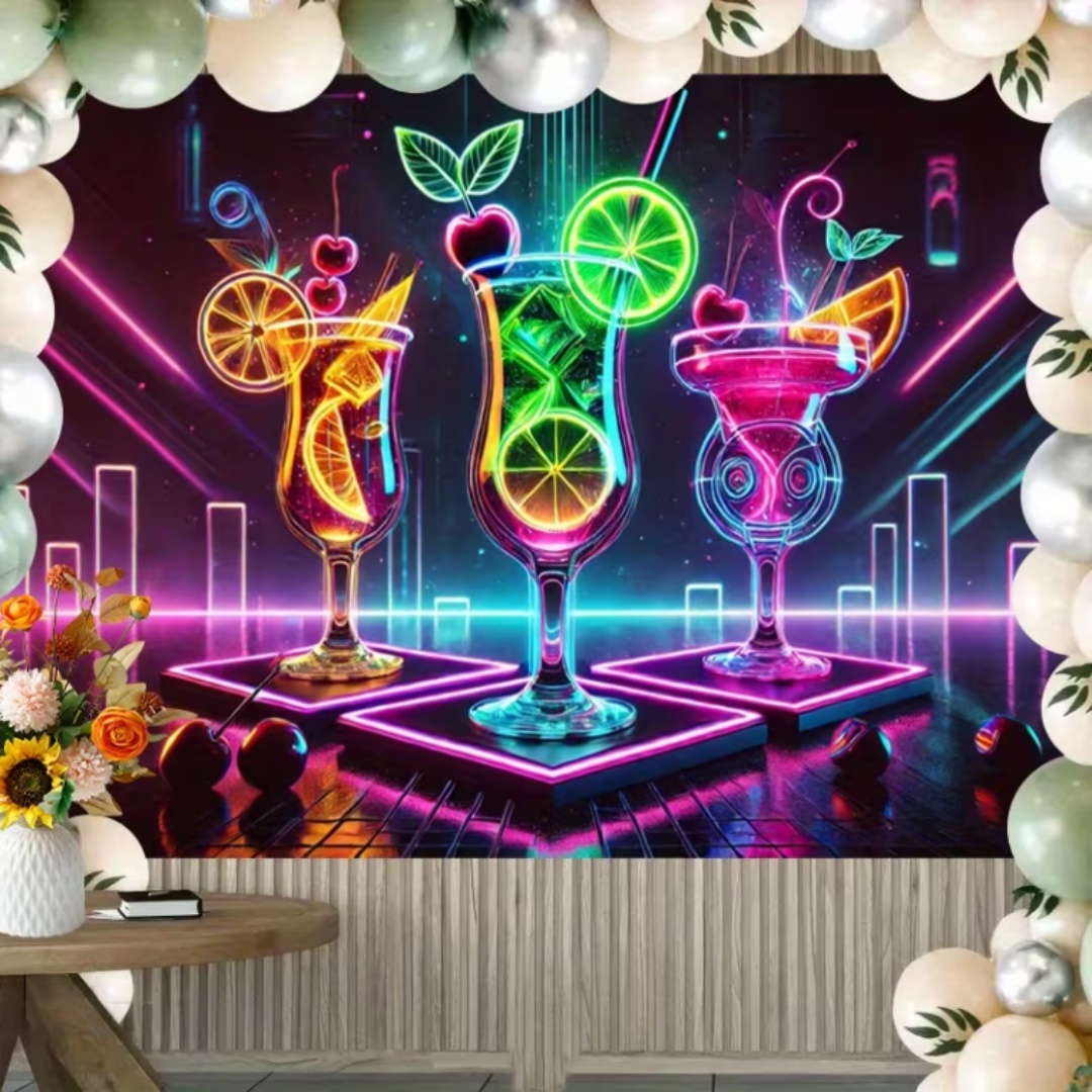 Beach Tiki Bar Colorful Cockta - Photography Composition 评论和价格
