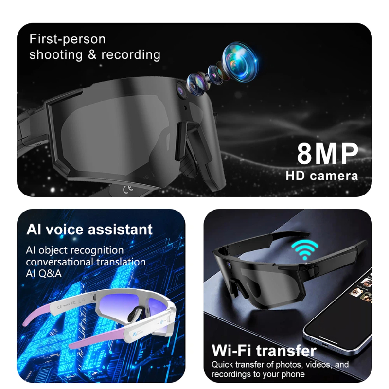 Oneplus Al Smart Glasses 8K Re - Photography Product 评论和价格