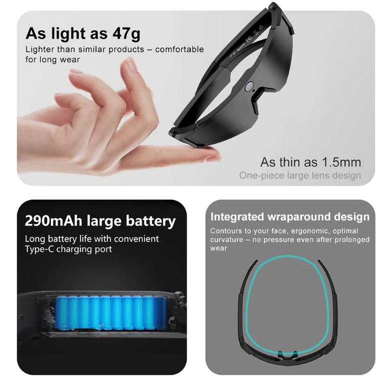 Oneplus Al Smart Glasses 8K Re - Photography Product 评论和价格
