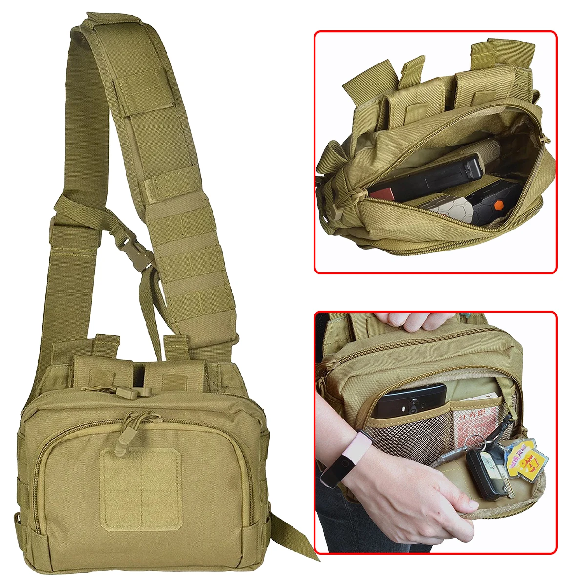Tactical 2 Banger Bag Messenge - Photography Magazine 评论和价格