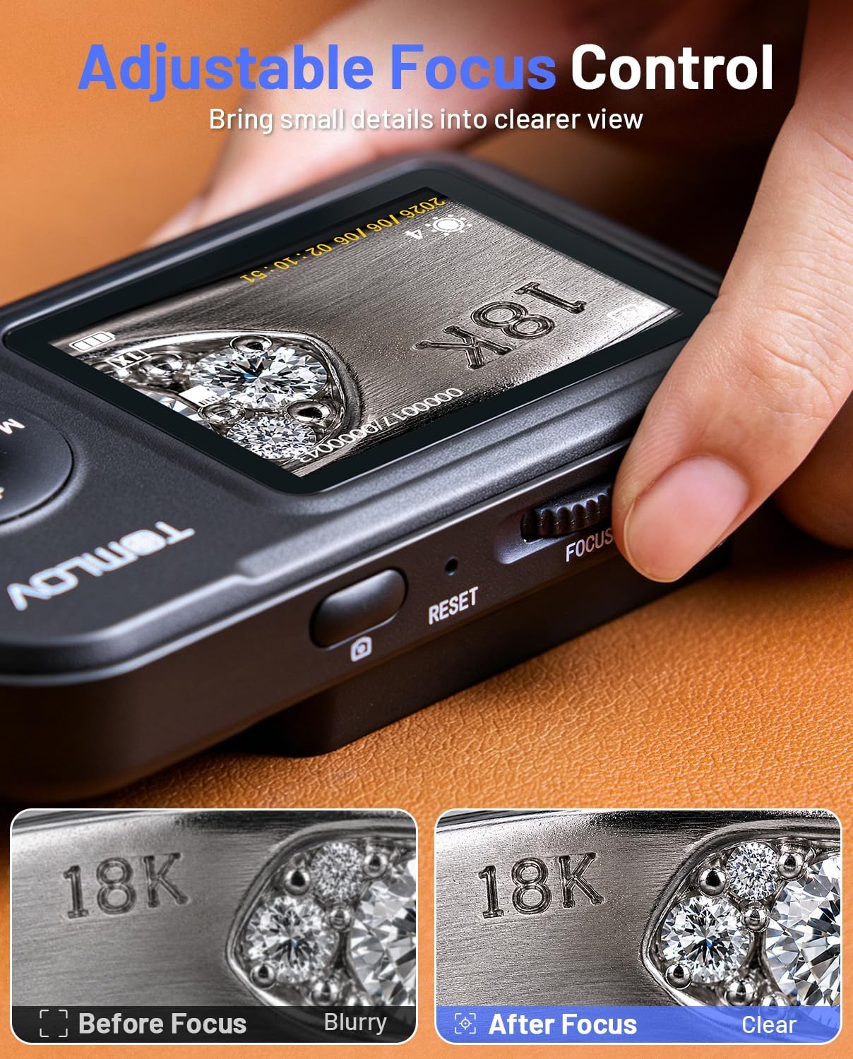 TOMLOV Digital Microscope Hand - Photography Zoom 评论和价格