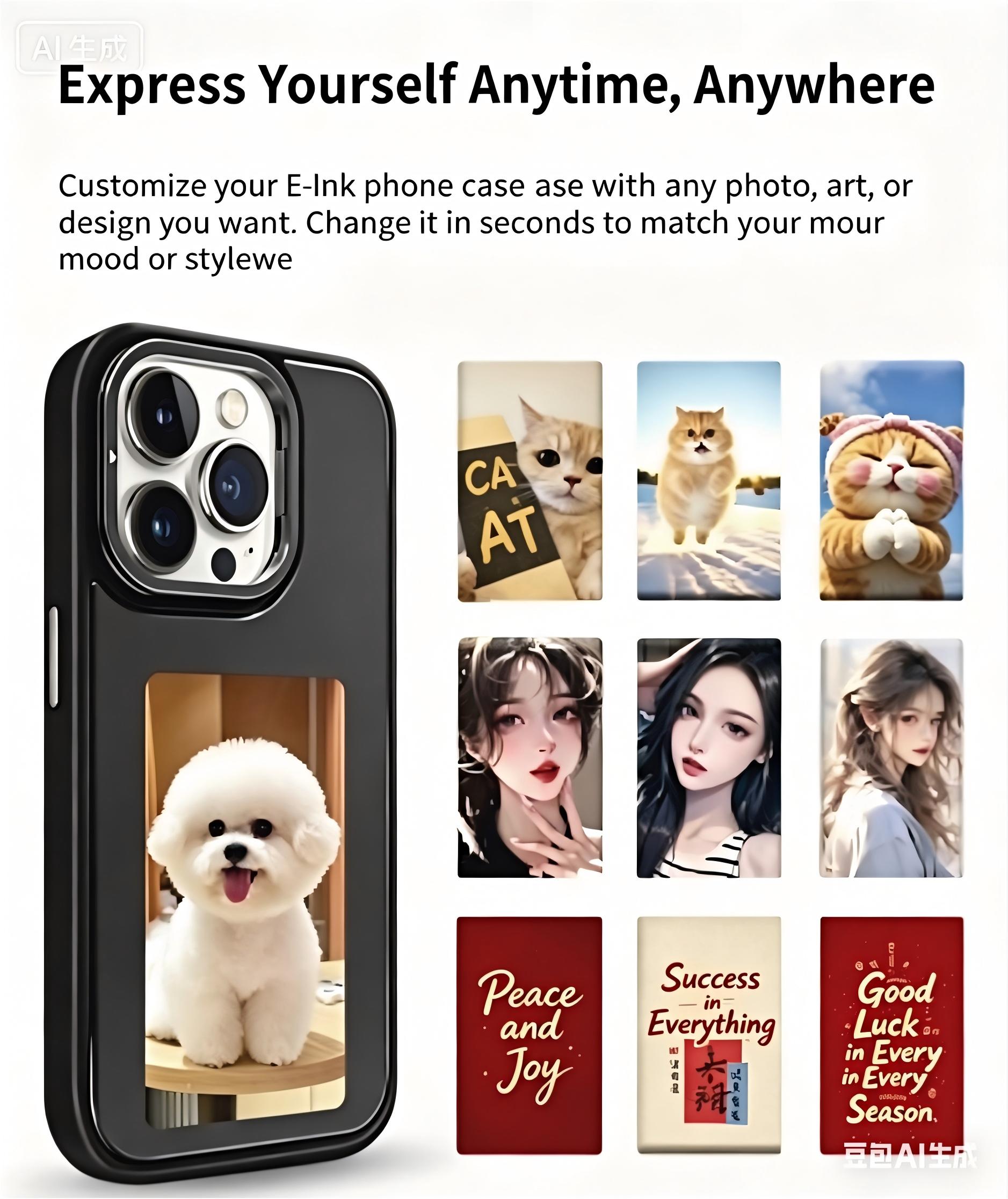 NFC Smart E-ink Phone Case DIY - Photography Exhibition 评论和价格