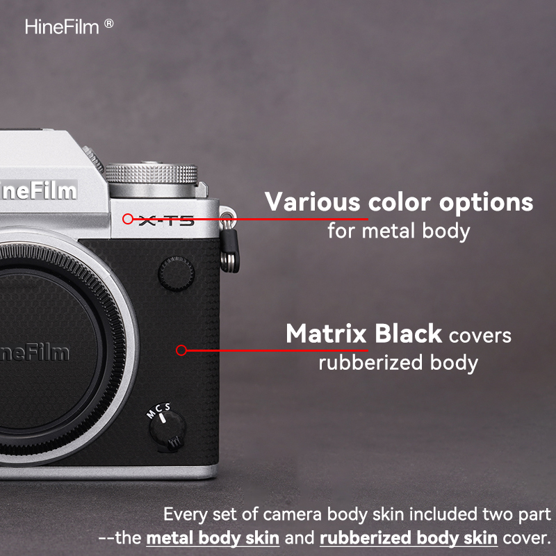Hinefilm Skin for Fuji XT 5 Ca - Fujifilm Camera X-T5 评论和价格