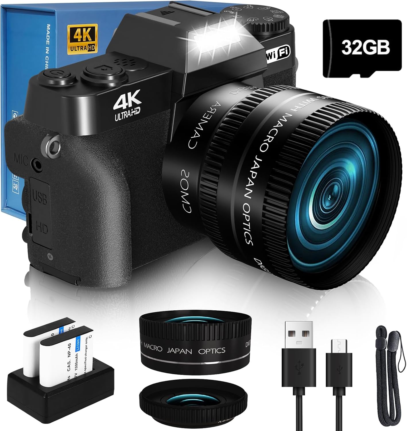 Digital Camera for Vlogging an - Photography Zoom 评论和价格