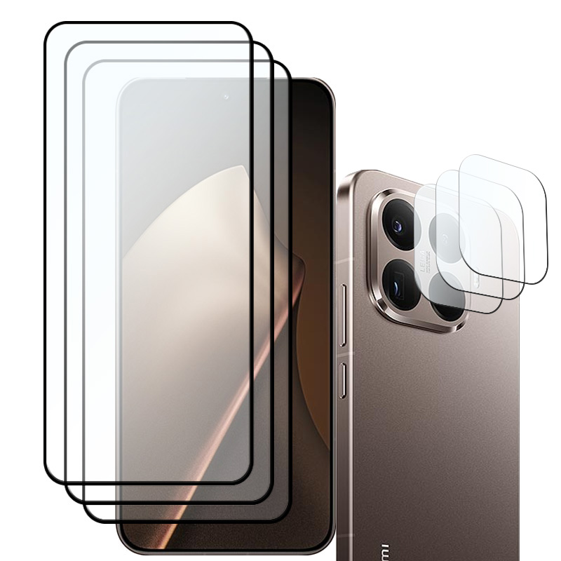 3+3/For Xiaomi 15T Screen Glas - Photography Kit Xiaomi 15T Pro 评论和价格
