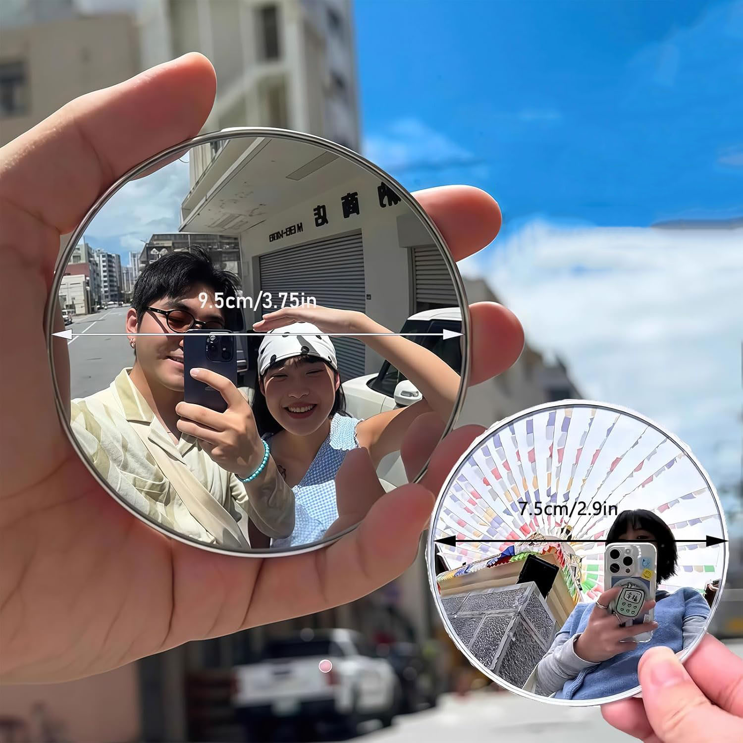 Round Convex Mirror Travel Sel - Photography Product 评论和价格