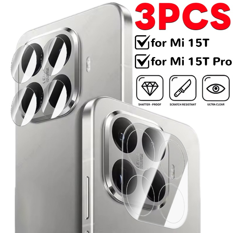3D Tempered Glass Camera Cover - Photography Kit Xiaomi 15T Pro 评论和价格