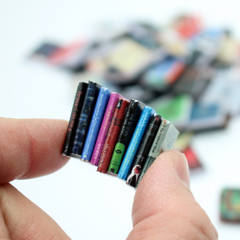 10PCS Dollhouse Miniature Maga - Photography Magazine 评论和价格