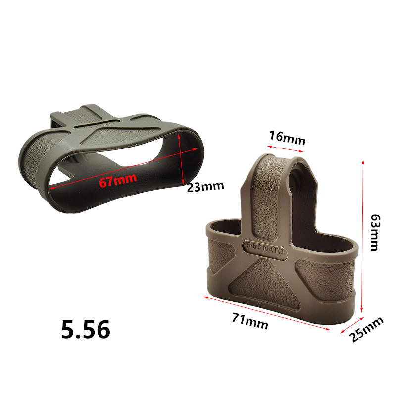 5pcs/lot Tactical 9mm 5.56 7.6 - Photography Magazine 评论和价格