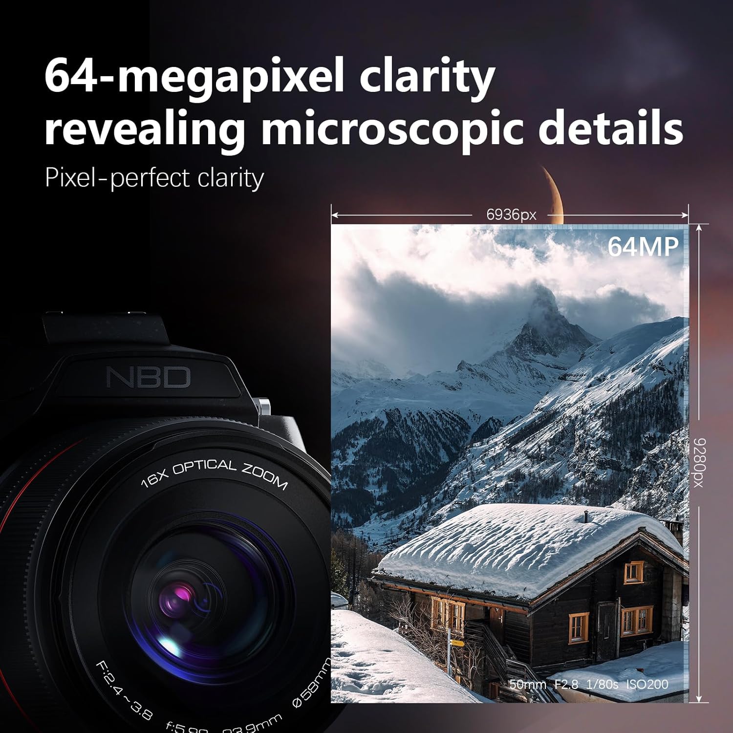 Professional 8K 64MP Photograp - Photography Zoom 评论和价格