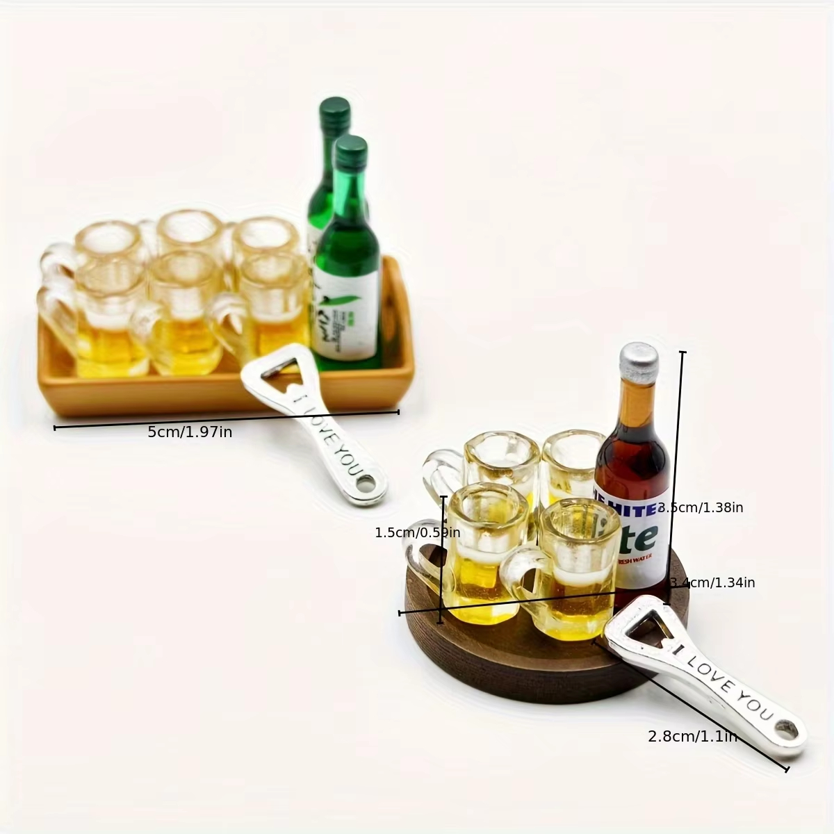 1:6/1:12 Dollhouse Beer Mug Mo - Photography Product 评论和价格