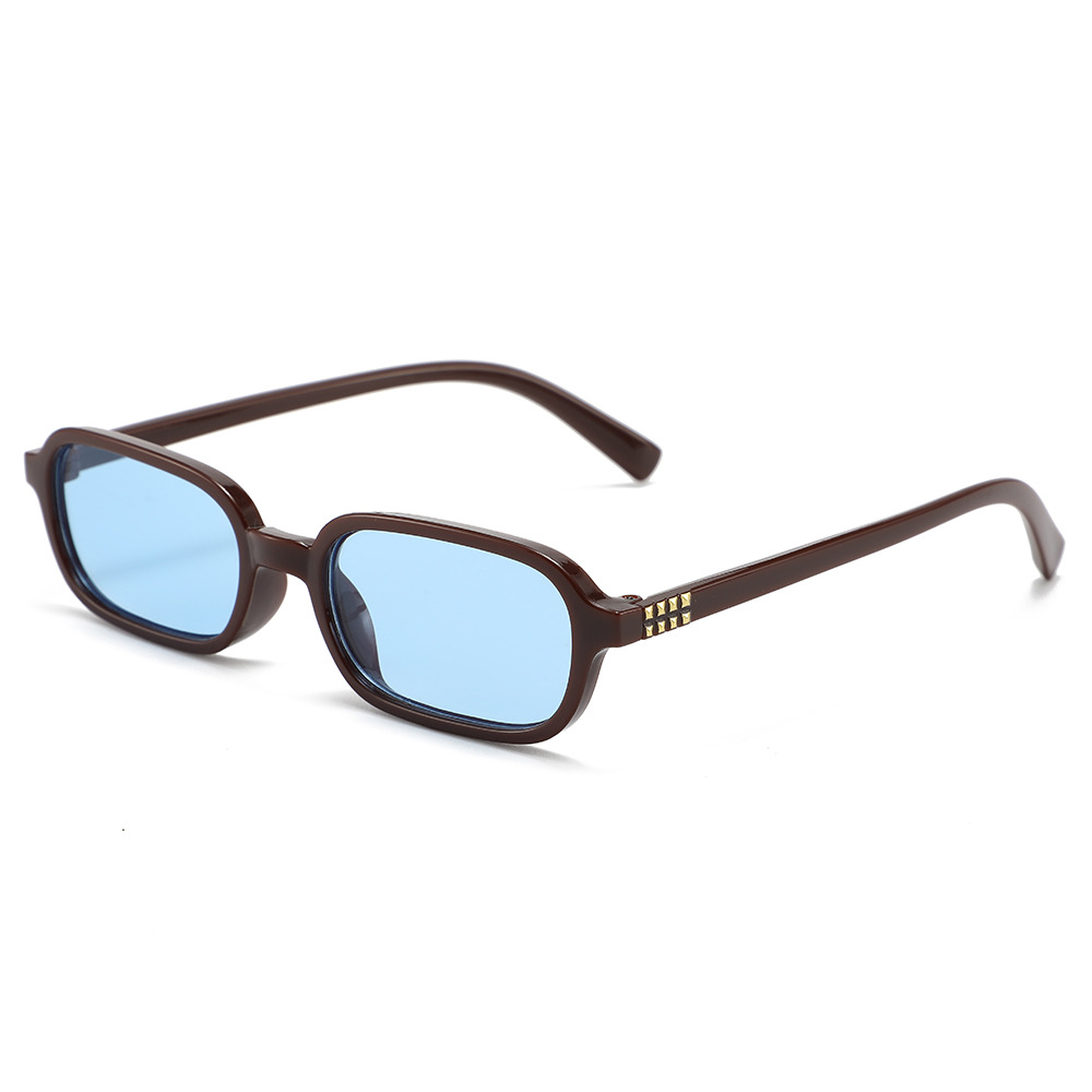 New Small Square Frame Sunglas - Photography Street 评论和价格
