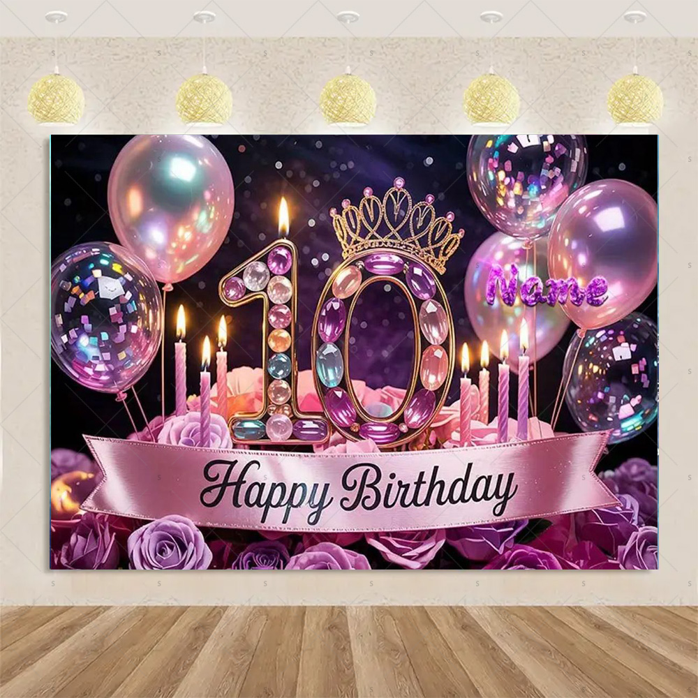 10th Happy Birthday Party Deco - Photography Composition 评论和价格