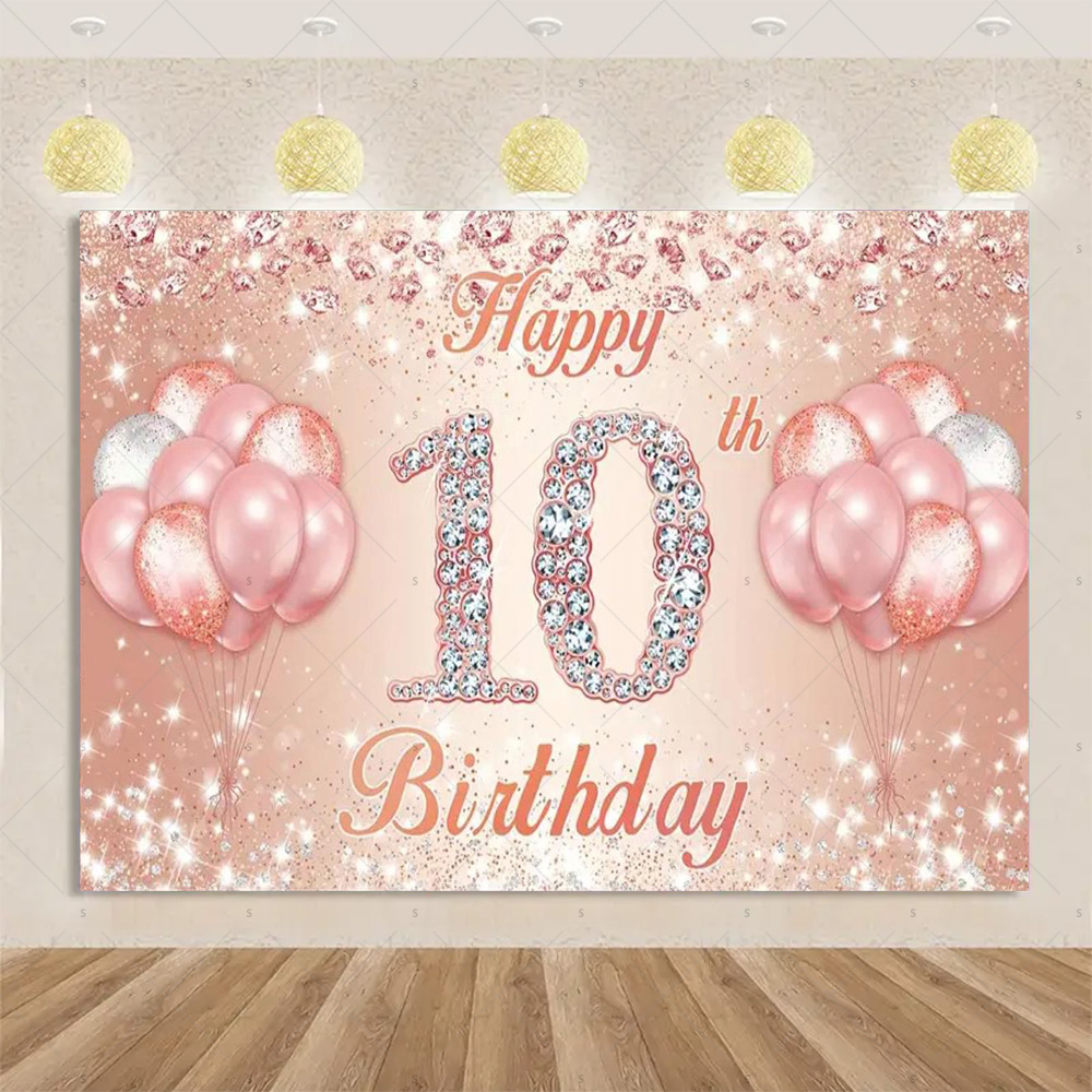 10th Happy Birthday Party Deco - Photography Composition 评论和价格