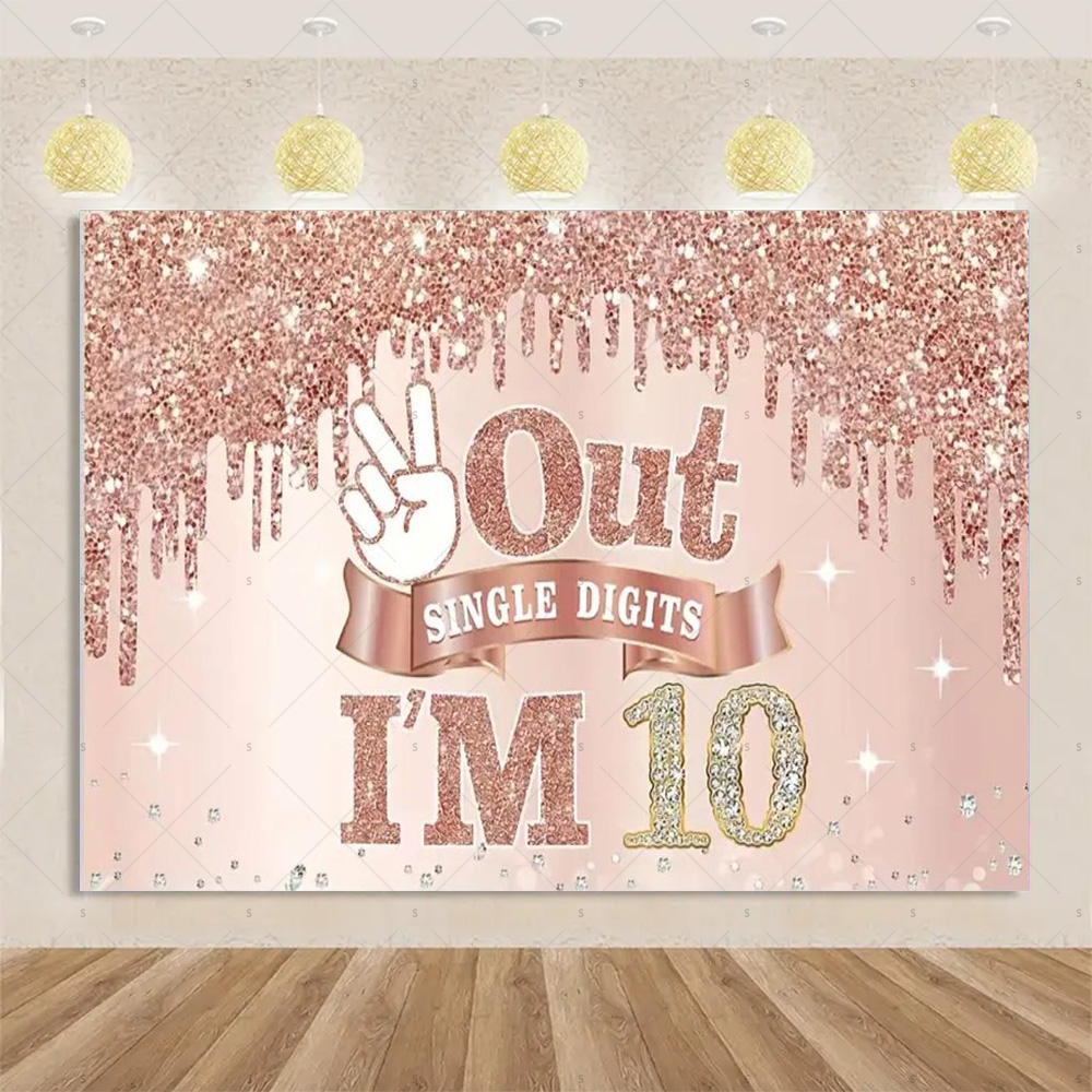 10th Happy Birthday Party Deco - Photography Composition 评论和价格
