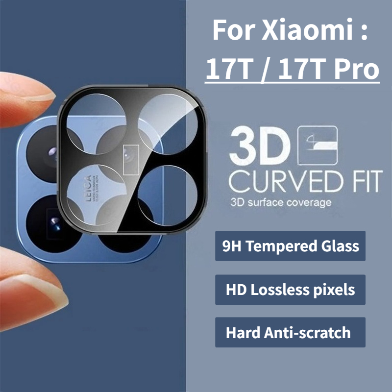1-5 PCS 9H Curved Lens Tempere - Photography Kit Xiaomi 15T Pro 评论和价格