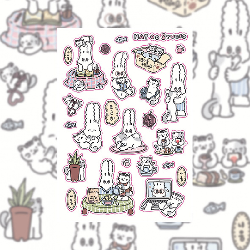 Korean Cute Kawaii Cartoon Rab - Photography Magazine 评论和价格