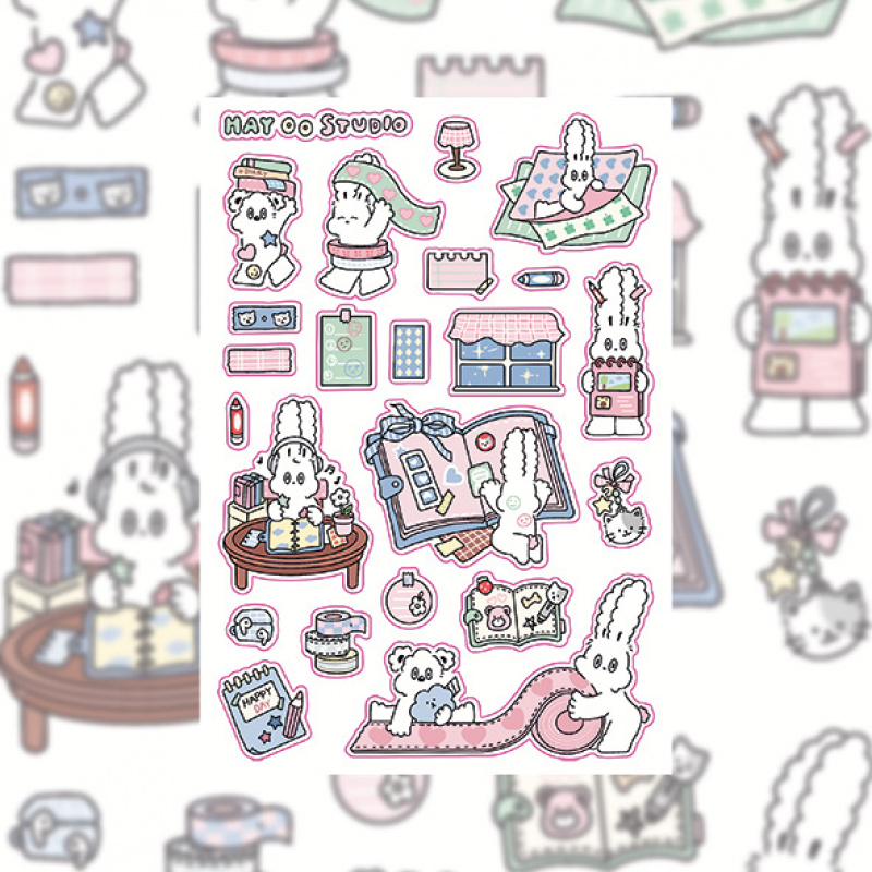 Korean Cute Kawaii Cartoon Rab - Photography Magazine 评论和价格