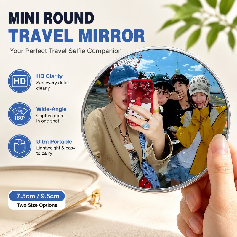Portable Round Convex Mirror H - Photography Product 评论和价格