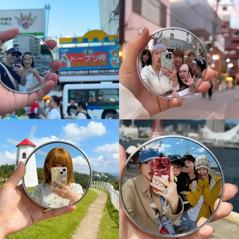 Portable Round Convex Mirror H - Photography Product 评论和价格