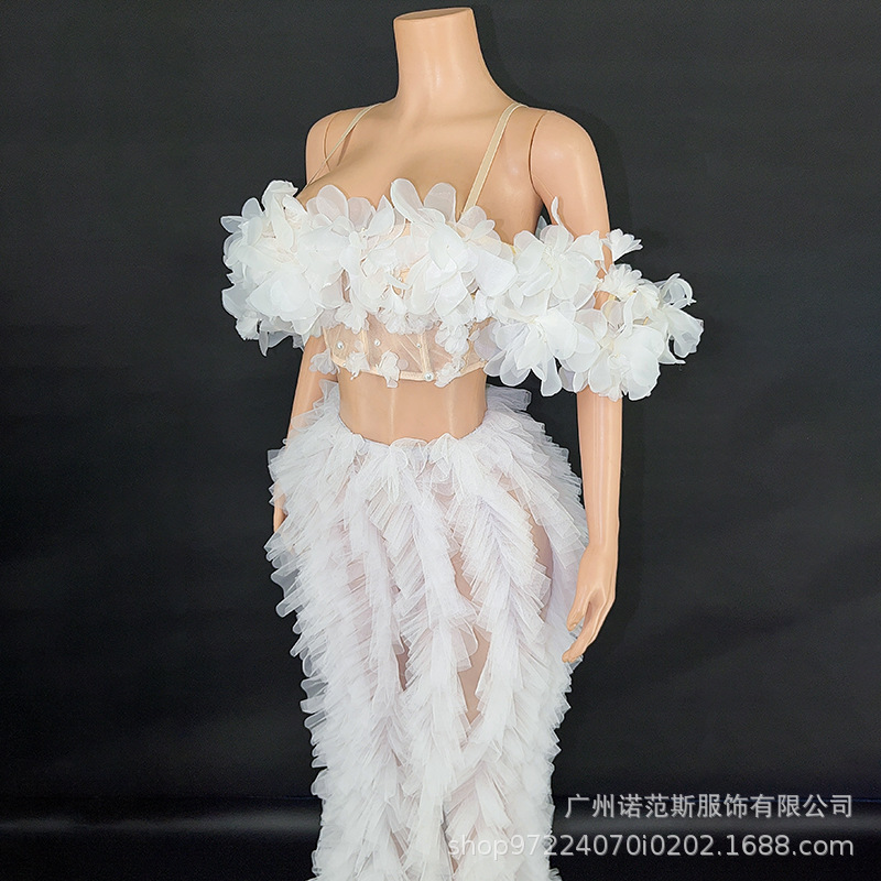 One-word Shoulder Pure White P - Photography Word 评论和价格