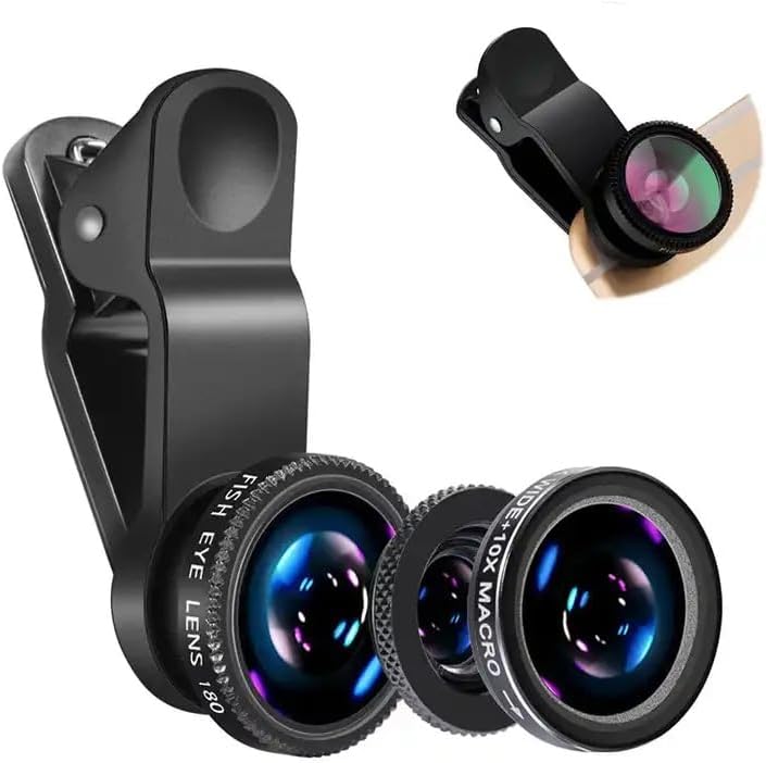 3in1 Fisheye Wide Angle Micro  - Photography Xiaomi 评论和价格