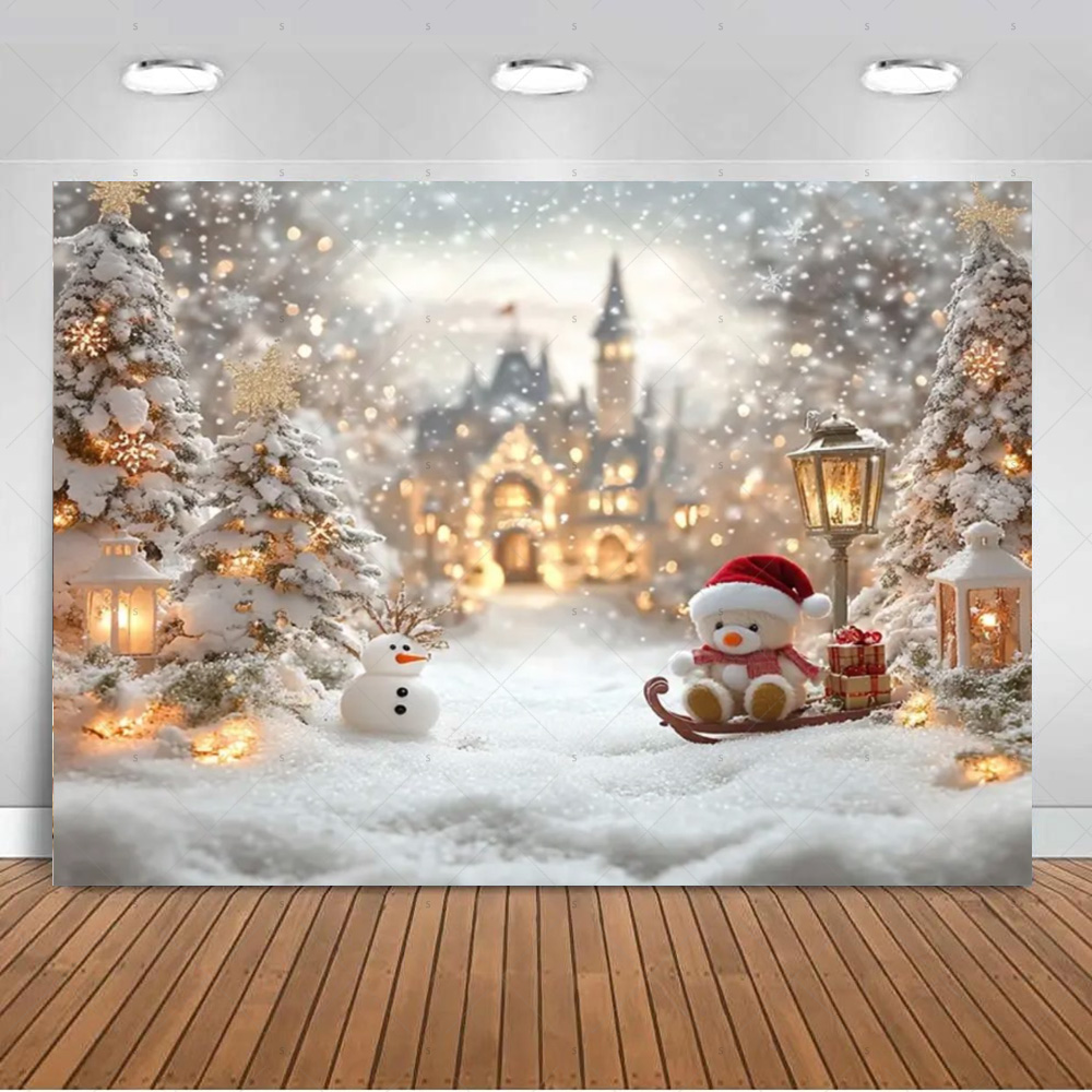 White Christmas Snow Scenery B - Photography Composition 评论和价格