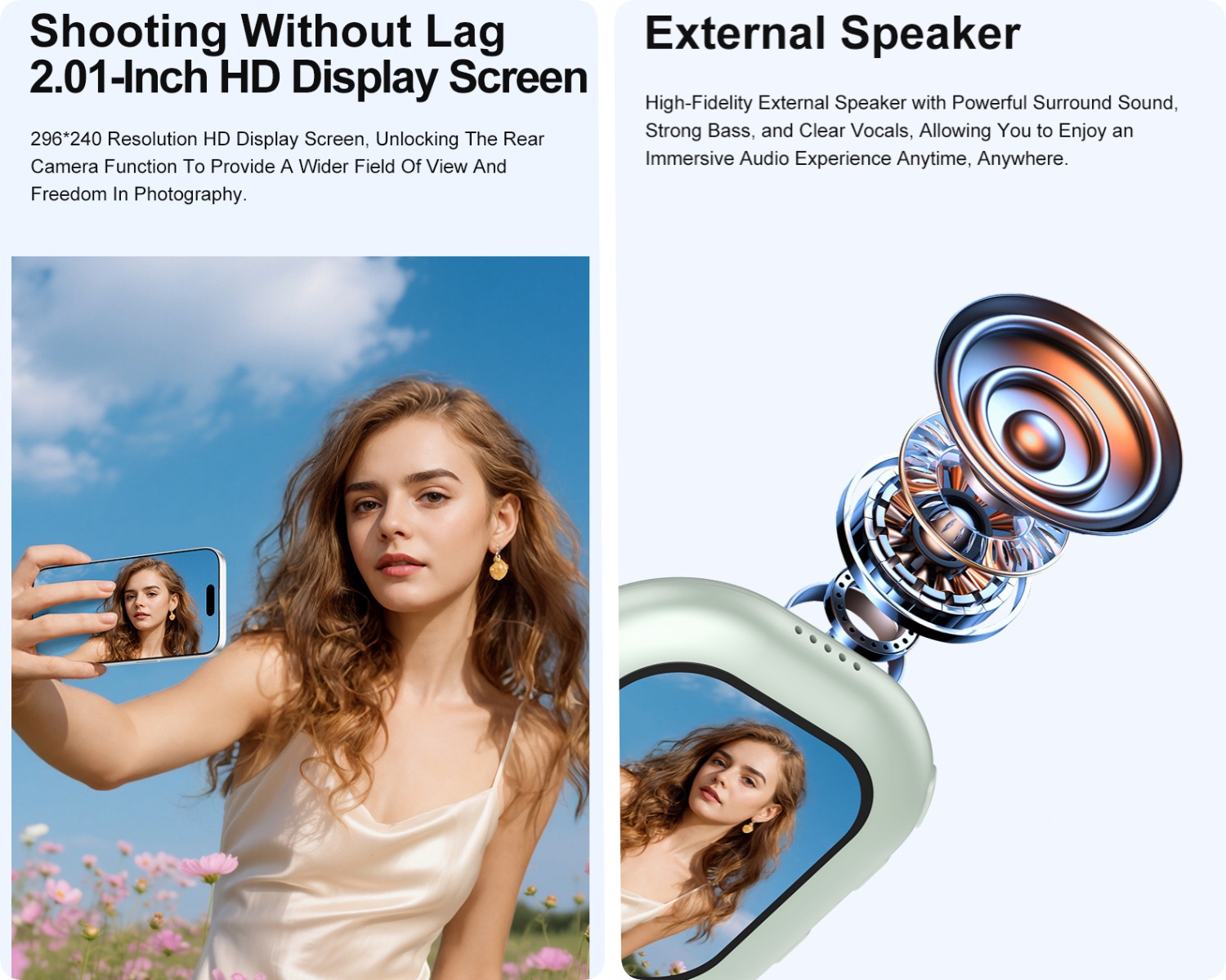 Wireless Mini Magnetic Selfie  - Photography Camera 评论和价格